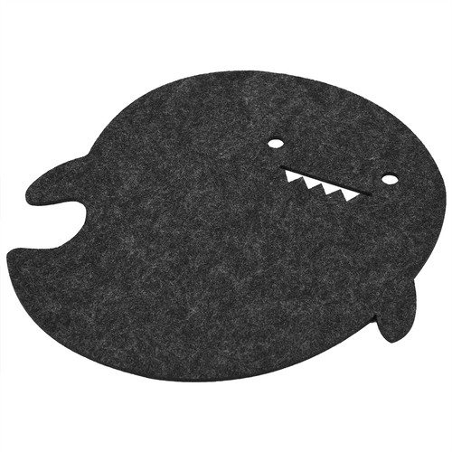 Dolphin Shape Anti Static Felts Table Mouse Pad Office Dust Proof Desk Pads NEW - Afbeelding 3 van 7