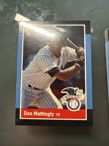 1988 (2) 1989 Donruss All-Stars Complete Baseball Sets McGwire Ripken Maddux - Picture 2 of 4