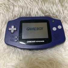 Nintendo Game Boy Advance Violet AGB-S-VTA Japan Tested Nintendo Game JP