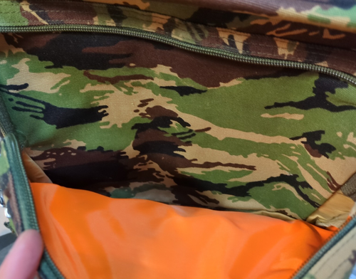 Military-Style Camo Shoulder / Messenger / Sling Pack Bag Pouch - Padded Laptop - Picture 7 of 9