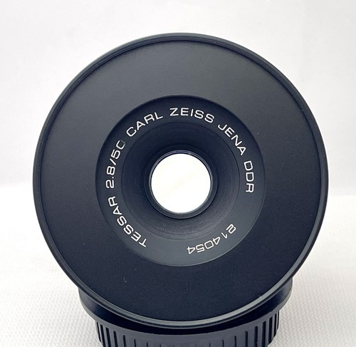 Carl Zeiss Jena DDR Tessar f/2.8 50mm Cine Mod Prime Lens Canon EF Mount - Picture 4 of 11