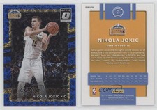 2017-18 Panini Donruss Optic Blue Velocity Prizm Nikola Jokic #37