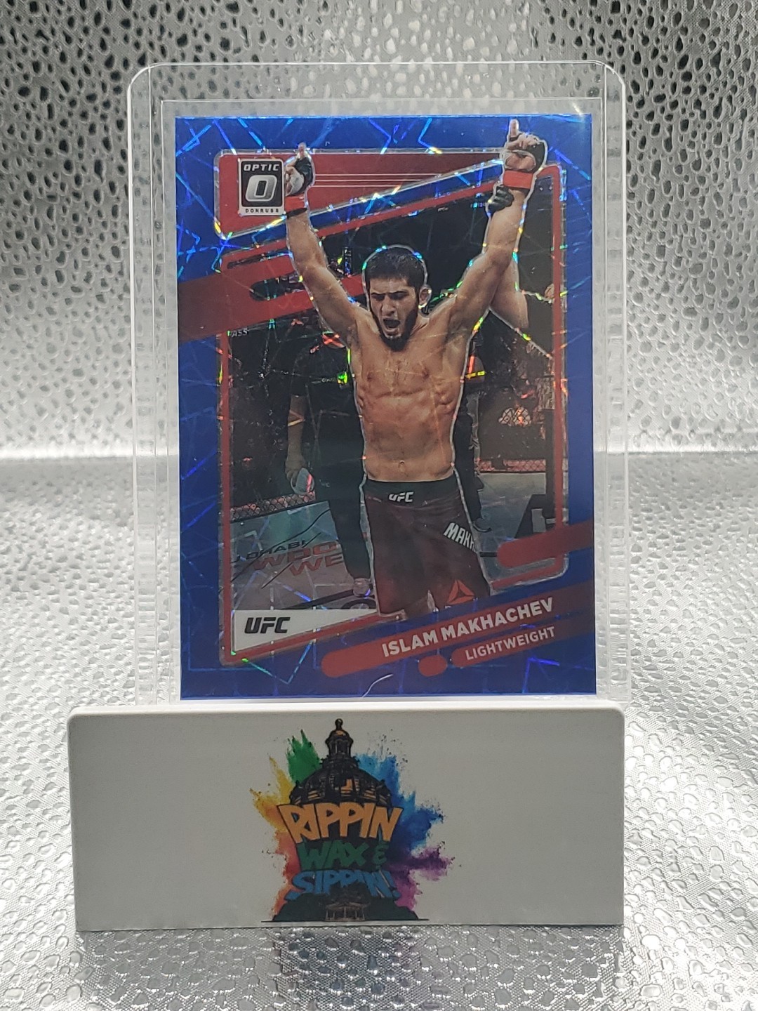 2022 Donruss Optic UFC - Blue Velocity - #12 Islam Makhachev