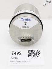 T495 MKS BARATRON CAPACITANCE MANOMETER, RANGE: 1 TORR 627F01TBC1B