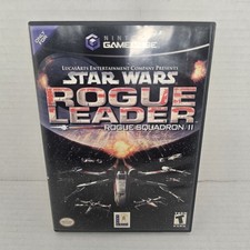 Star Wars Rogue Leader Nintendo GameCube Video Game Complete CIB