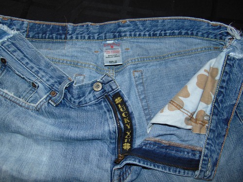 Pantalones de mezclilla para hombre Lucky Brand peto corte bota longitud regular talla 36 x 32 - Imagen 3 de 6