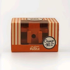 Professor Puzzle Colour Block Puzzle Orange No. 2 Classic Conundrum w1s5 3585