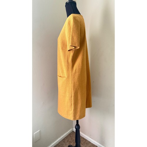 Cynthia Rowley Shift Dress Pockets Textured Casual Career S - Picture 3 of 9