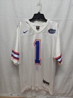 Nike Florida Gators Football Jersey Mens Medium White #1 Ncaa College
