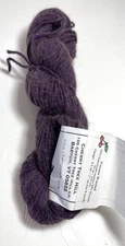 CHERRY TREE HILL -POSSUM WORSTED YARN. 1pk. EGGPLANT. Combine Ship, Read Detail