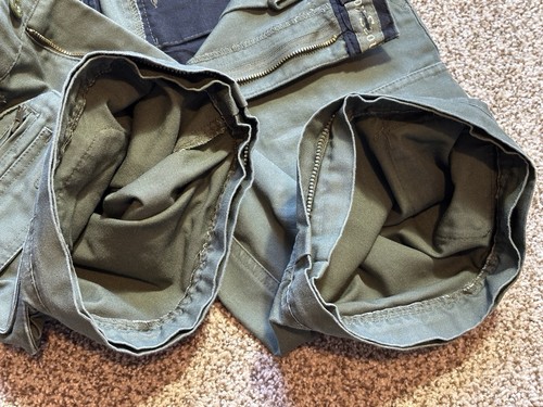 Boy Scouts of America BSA Zip Off Shorts - 24” Waist Youth Sz. 10 - No Pant Legs - Picture 7 of 16