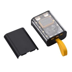 10W 18650 Battery Charger DIY Power Bank Box Case Fast Charging With Night