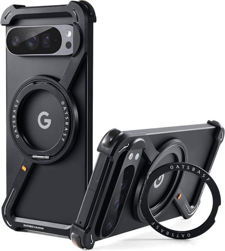 Case For Google Pixel 9 Pro XL Magnetic Aluminium Alloy Metal Bracket Cover - Picture 13 of 13