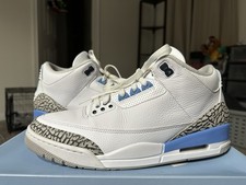 2020 Nike Air Jordan 3 Retro "UNC/Valor Blue" CT8532-104 size 11.5!
