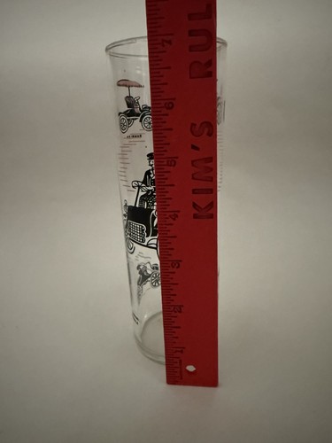 Vintage Highball Libbey Glass Antique Cars Studebaker Ford Model T Rambler Olds - Picture 7 of 11