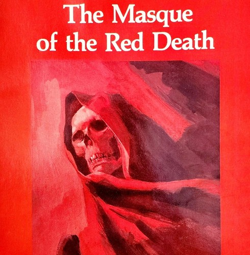 1982 Masque Of The Red Death Edgar Allan Poe 1st Troll Illustrated PB Vtg DWRR1