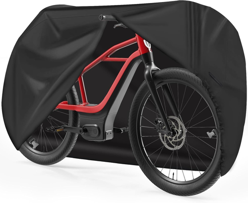Zettum 600D Copertura Bici Rivestimento PU per 1 - Stazionaria 1 Bici - Base - Foto 1 di 7