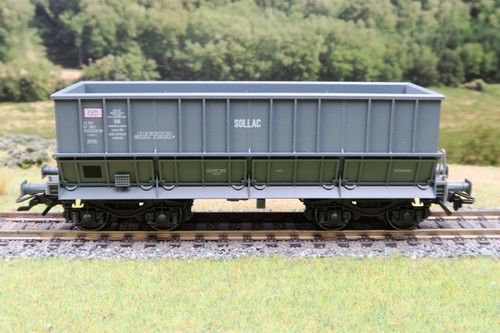 Märklin Spur H0 48441 SNCF Erz-Transportwagen "Sollac" Erzwagen Ep.IV grau OVP!! - Picture 5 of 11
