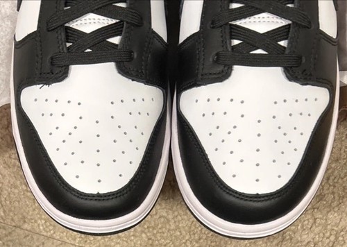 Nuevo en caja con Nike Dunk Low Retro Negro Blanco "Panda" DD1503-101 Talla Mujer 10/M 8.5 - Imagen 12 de 15