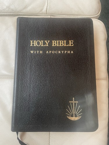 RARE NKJV HOLY BIBLE w/ Apocrypha Self Edition 1972 Thomas Nelson Leather