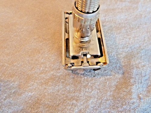 Vintage Gillette Slim Adjustable Safety Razor code I-4 - 1963 - Bild 4 von 6