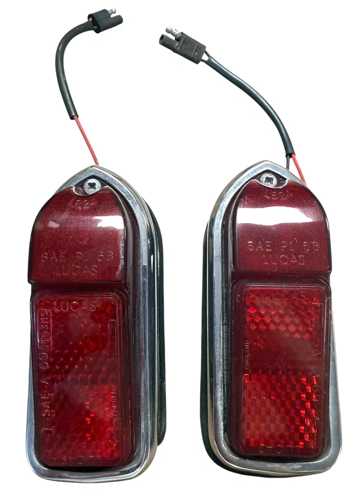 1979-1987 JAGUAR XJ6 ЗАДНИЙ ЛЕВЫЙ И ПРАВЫЙ ПОВОРОТНИК ПАРА 54579290 OEM - Изображение 2 из 4