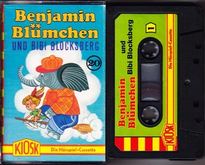 MC Benjamin Blümchen 20 - und Bibi Blocksberg - KIOSK alt grün/schwarz geschraub - Bild 1 von 3