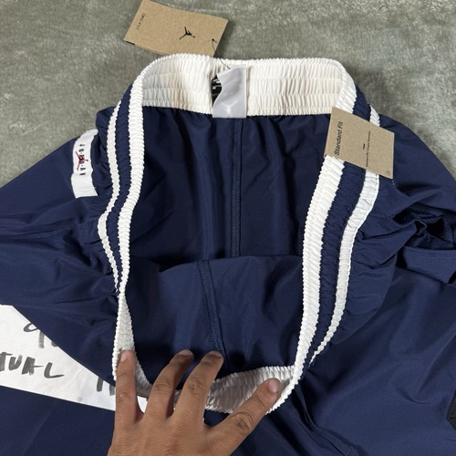 $65 Mens Size XL Nike Air Jordan Diamond Dri FIT 6" Woven Shorts HJ6366-410 Blue - Picture 5 of 17