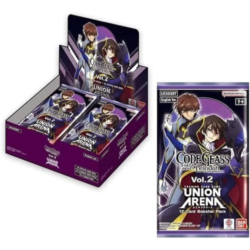 Union Arena TCG: Code Geass Volume 2 LeLouch of the Rebellion Booster Box