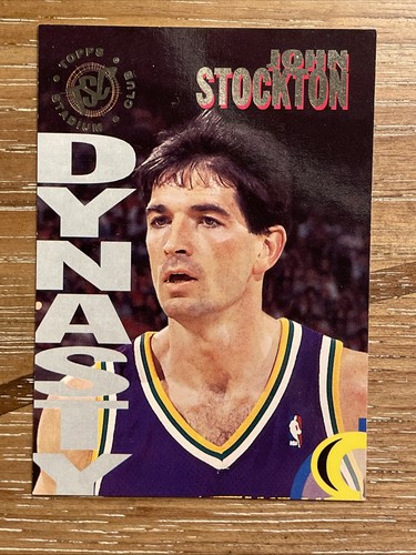 John Stockton #3A 1994 Stadium Club Dynasty Destiny card