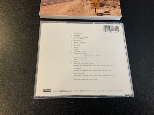 TOWNES VAN ZANDT - Absolutely Nothing - CD - 2002 Normal Records Germany - Imagen 4 de 4