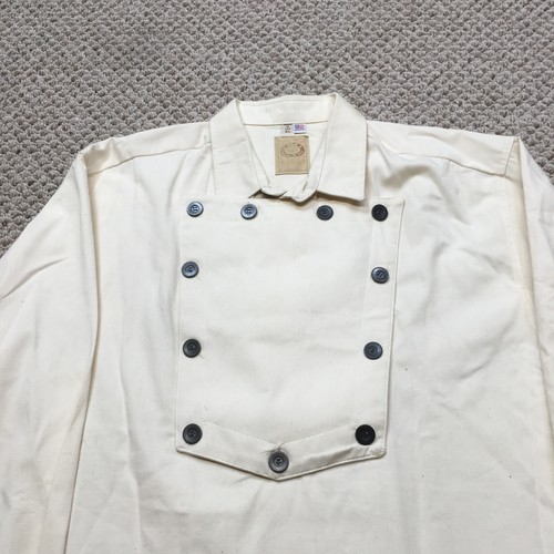 Wah Maker Bib Shirt XL Made in USA True West Outfitters manica lunga Arizona vintage - Foto 2 di 10