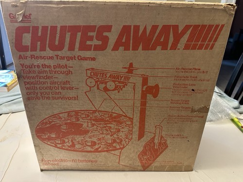 Vintage Gabriel Chutes Away 1977 w/Box TESTED! VIDEO EXCELLENT CONDITION - Picture 13 of 15