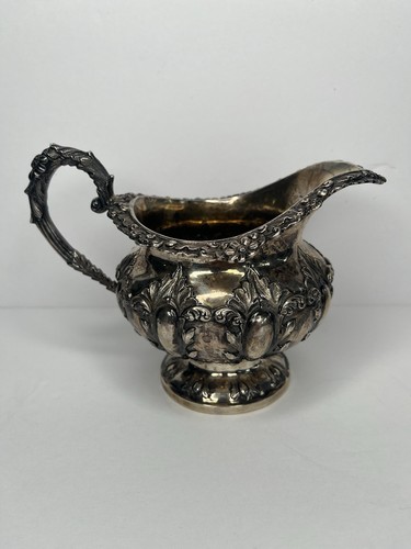 Antiguo juego de té victoriano de plata de ley de 2 piezas Londres 1863 por William Hunter - Imagen 11 de 24