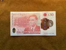 AA46 Prefix Bank Of England £50 Note In Uncirculated Mint  Condition