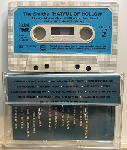 The Smiths : Hatful Of Hollow (Cassette Tape 1984 Rough Trade – Rough C76) *VG* - Picture 2 of 2