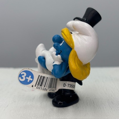 Pitufos Pitufina Novia y Pitufo Novio 20746 Boda Pastel Topper 2013 Celebración - Imagen 3 de 7