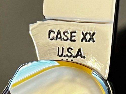 Vintage Case XX USA 1977/3…Dot Pretty Bone Butterbean/Canoe Knife 62131 New. - Picture 8 of 21