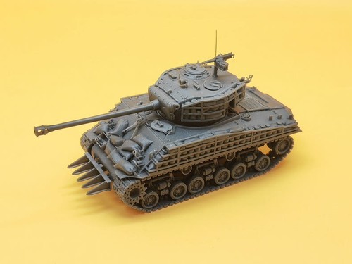 3D Printed 1/72 Sherman M4A3 76(W) Hvss Tank (Post-Version) Sandbag Armor Kit - Picture 3 of 6