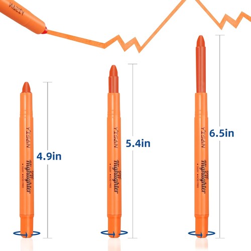 YISAN Gel Textmarker, Bibelmarker Stifte, Bibel Highlighter, Markerstifte Set, 8 - Bild 3 von 6