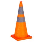 TruForce™ Collapsible Cones w/ Light, 28", Orange, 5/Pkg TruForce CC528