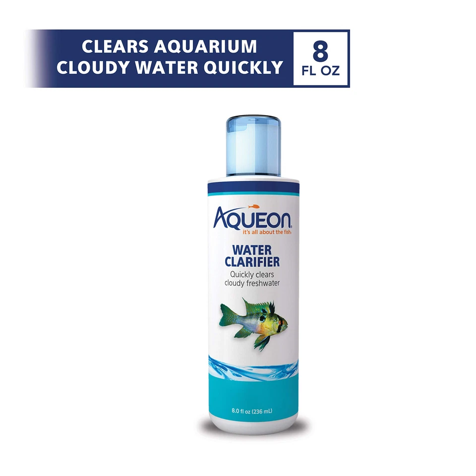 Aqueon Water Clarifier 8 Ounce Clears Cloudy Water Safe for Freshwater Fish - Image 2 of 4