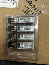 4pack Authentic Cisco GLC-SX-MMD 1000BASE-SX SFP Module WITH Green Hologram