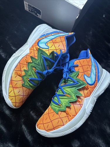 Size 12 - Nike SpongeBob SquarePants x Kyrie 5 EP Pineapple House Nickelodeon - Picture 4 of 22