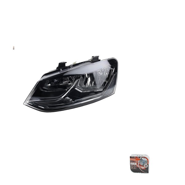 Scheinwerfer + Osram Night Breaker Laser Passend FüR VW Polo 09 6R 04/2014- Link-image