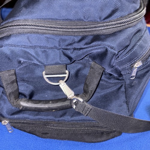 Vintage Duluth Trading Reisetasche blau Nylon Canvas XL - Bild 4 von 9