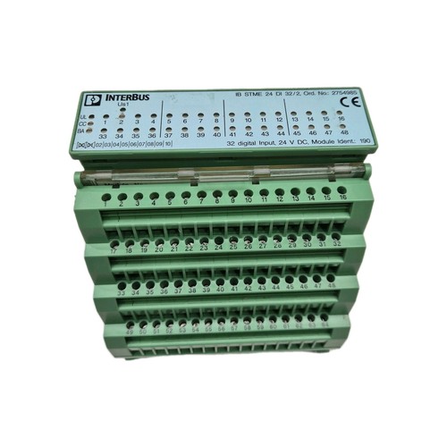 Modulo I/O PLC Phoenix Contact 2754927 IB ST 24 DI32/2 - Picture 1 of 3