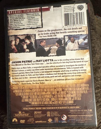 Narc (DVD, 2002) NEU - Bild 2 von 2