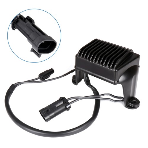 1*Black Voltage Regulator Rectifier For 2004-2005 FLT FLH Electra Road - Picture 10 of 13
