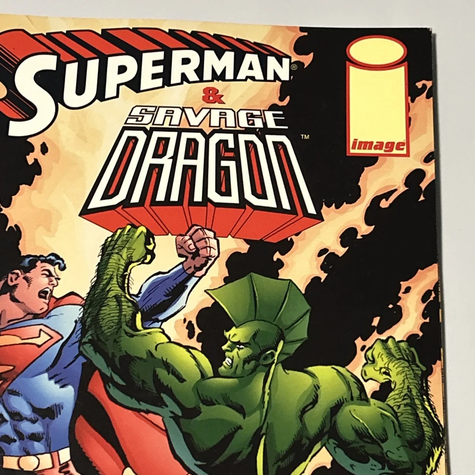 Superman And Savage Dragon: Metropolis - DC Comics - Vintage 1999 - Image 3 of 4